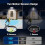 Faro solare da esterno con 6 teste, 310 LED e 6000 lumen. 3
