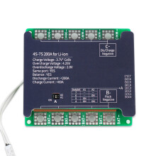 MAXKGO BMS Batteria Agli Ioni di Litio 4S 5S 6S 7S 8S 10S 12S 13S 14S 12V-24V 200A Pack Scheda di Protezione 'Equilibrio per Batteria 18650,4-7S