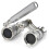 Opera Binoculars 3x25 with Handle Silver 4