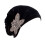 Bonnet turban en velours avec fleur perlée (1 pièce) 2