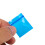 Plastic Ziplock Pill Packaging Bags Blue 100 pcs 6