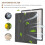 Activated Carbon HEPA Filter Sheet for AC2889/AC2887/AC2882 2