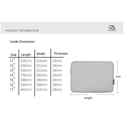 Laptop Bag White 14 Inch 2