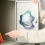 Decorative magnetic mirror for cabinets and refrigerators 3