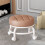 Tabouret bas multifonctionnel à roulettes pour usage domestique (1 pièce) 5