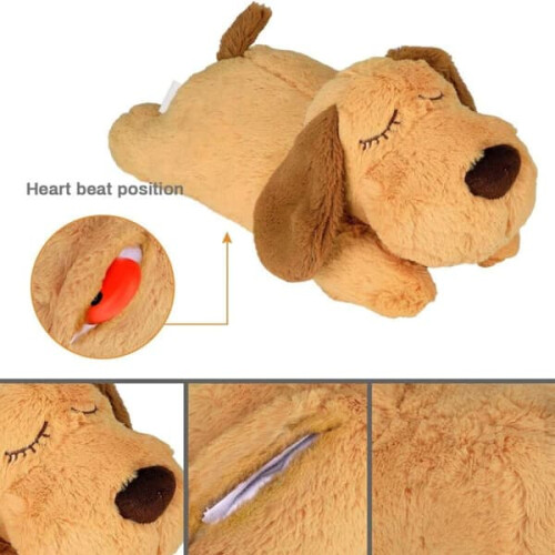 Puppy Toy with Simulated Heartbeat for Behavior Support 1