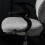 Office Chair Elastic Cover Gray 4
