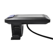 P3H LCD-Anzeige, MessgeräT, Armaturenbrett, 24 V, 36 V, 48 V, 60 V, Elektrisches FahrradmessgeräT, Anzeigefeld für Elektroroller (SM)