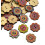 Decorative Buttons Mixed Acrylic Wood 50 pcs 4