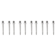 10PCS/Set 93mm Titanium/Ti Spindle/Axles Foot Shaft Pedals Bearing Titanium Pedal Shaft Titanium Alloy Pedal Core
