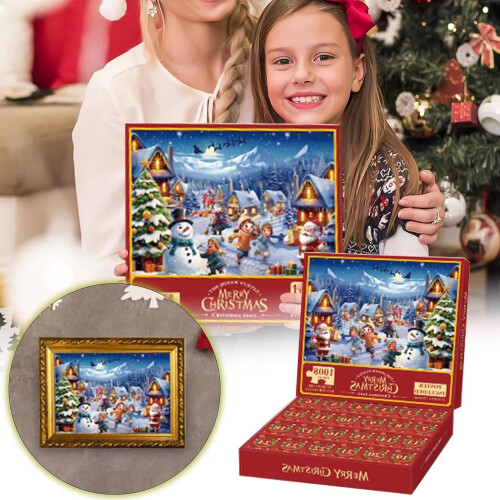 Adventskalenderpuzzel 1008 stukjes Kerst 2025 2