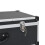 vidaXL CD case aluminum ABS black 80 CDs 8