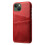 Card holder for iPhone 15 Plus case red 4