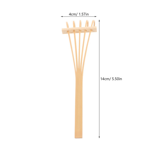 Ensemble de 6 outils miniatures pour râteau de jardin à sable 1