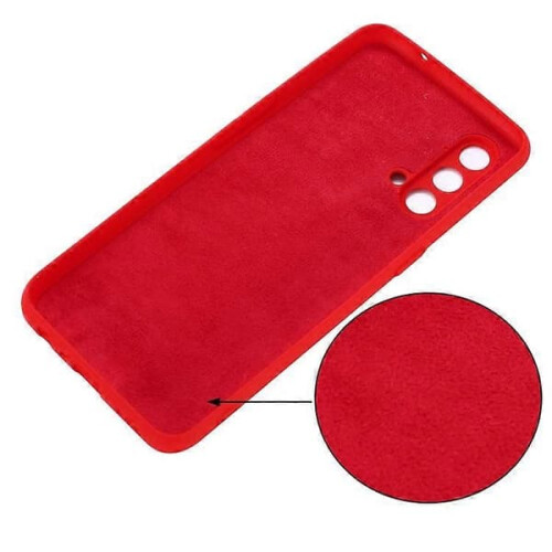 Silicone Protective Case for OnePlus Nord CE 5G Red 2