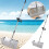 Sand Flea Raking Tool Stainless Steel Detachable Handle 2