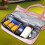 Mesh Beach Bag with Cooler Pink Large Tote 3