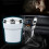 Car Ashtray with LED Light and Lid Portable Cup Holder 6