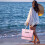 Mesh Beach Bag with Cooler Pink Large Tote 4