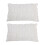 2 PeçAs Capas de Almofada Decorativas de PelúCia Macias Estilo Luxo Fronhas de Almofada para Sofá Quarto Branco 12X20 Polegadas 1