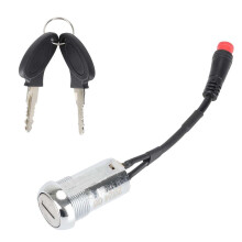 Electric Scooter Door Lock Metal Start Switch with Key