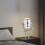 Vintage Robot Microphone Lamp LED Desk Lamp Red 2
