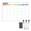 Magnetic Fridge Calendar Whiteboard Monthly Chart with 1