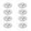 8 PeçAs CY-16B 5/8-Polegadas Rolamento de AçO Rolo Esfera Flange Transportador Unidade de TransferêNcia 1