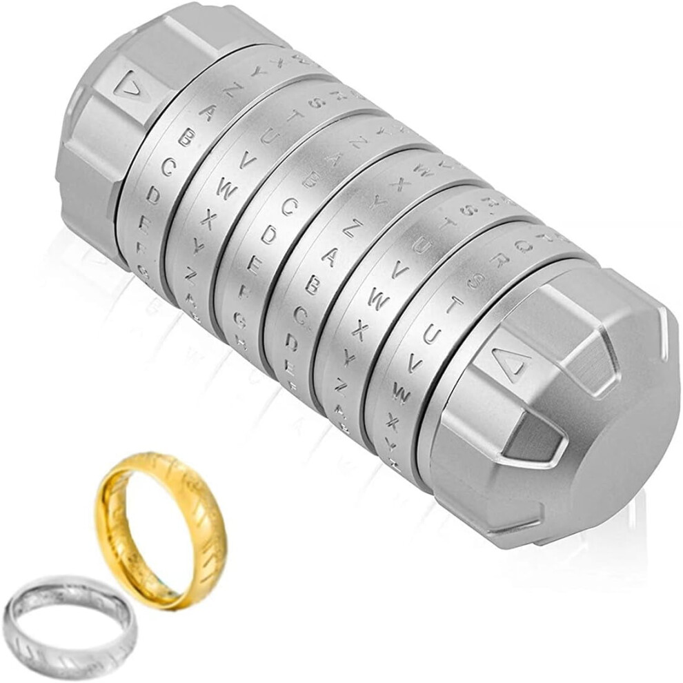 Da Vinci Code Mini Cryptex Puzzle Box With Hidden 9362892799310