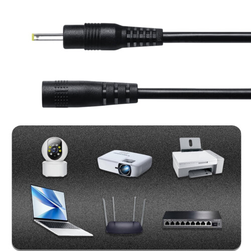 Audio-Stromverlängerungskabel 2,5 x 0,7 mm 1