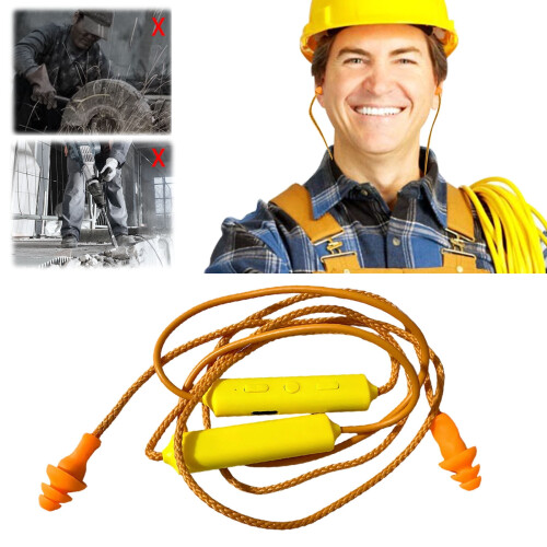 In-Ear Earplugs for Work and Sleep – Noise Blocking, 2
