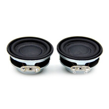 2Pcs Audio Speaker 4Ω 3W 36mm1.4Inch Full Range Loudspeaker DIY Sound Speaker for Home Theater