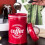 Metal Coffee and Tea Storage Tin 1200ml 3 Pack Red 7