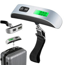 Digital Luggage Scale 50 kg Portable with Backlit LCD 4