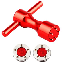 2-Delige Golfclubkoppen Putter 15G Gewichten met 1-Delige Golfsleutelset voor & Putters