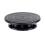 Black Plastic Rotating Cake Stand 28 cm 2