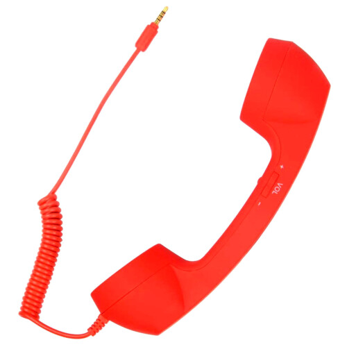 Retro 3.5mm Telephone Handset Mic and Speaker