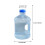Water Bottle with Cover and Handle 0.8/1.3 Gallon 12-Pack 2
