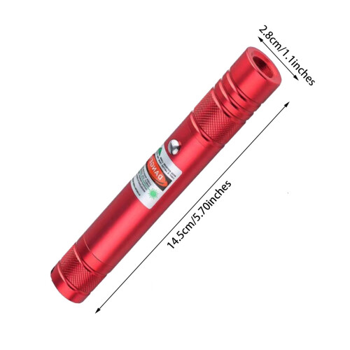USB-wiederaufladbare Laserpointer-Taschenlampe (1 Stück) 2