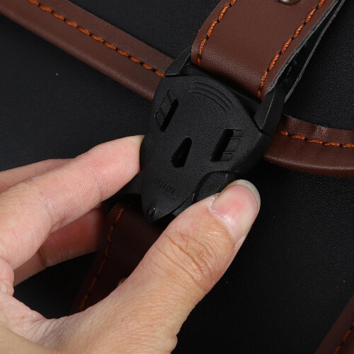 Brown Motorcycle Bag for Front Rear Side Mounting 2