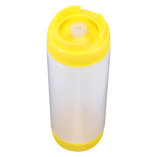 Pretyzoom Squeeze Bottle Yellow Plastic Household Liquid
