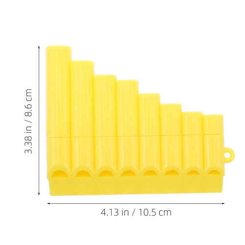 Pan Flute in C Key Plastic Compact 13 Pipes 1