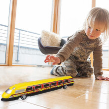 High-Speed Rail Toy Train Model Pull-Back Bullet Train