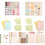 DIY Greeting Card Kit Elegant Paper Cards 2 pcs 1
