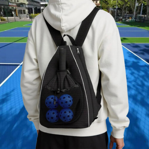 Pickleball Bag for Men Adjustable Tennis Backpack with 1