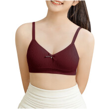 Girls' breathable bra for teens 14-18 years, fixed cup,