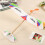 Wood Airplane Glider Kit Rubber Band Powered 6 pcs 5