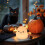 Ghost night light silicone USB rechargeable lamp 4
