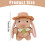 Soft Bunny Stuffed Animal Toy – Plush Rabbit Gift for 3