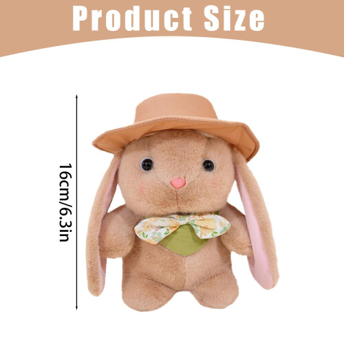 Soft Bunny Stuffed Animal Toy – Plush Rabbit Gift for 2